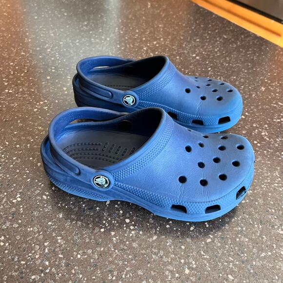 Crocs Classic Clog Womens size 4 Mens size 2 Blue Comfort Shoes - Picture 2 of 9